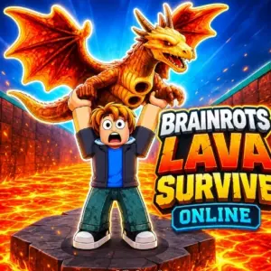 Brainrots Lava Survive